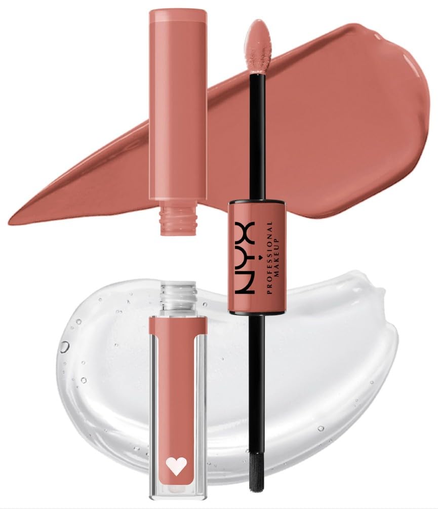 NYX Professional Makeup Lip Gloss, High Pigment, Long Lasting Lip Shine, No Transfer, Shine Loud, Never Basic