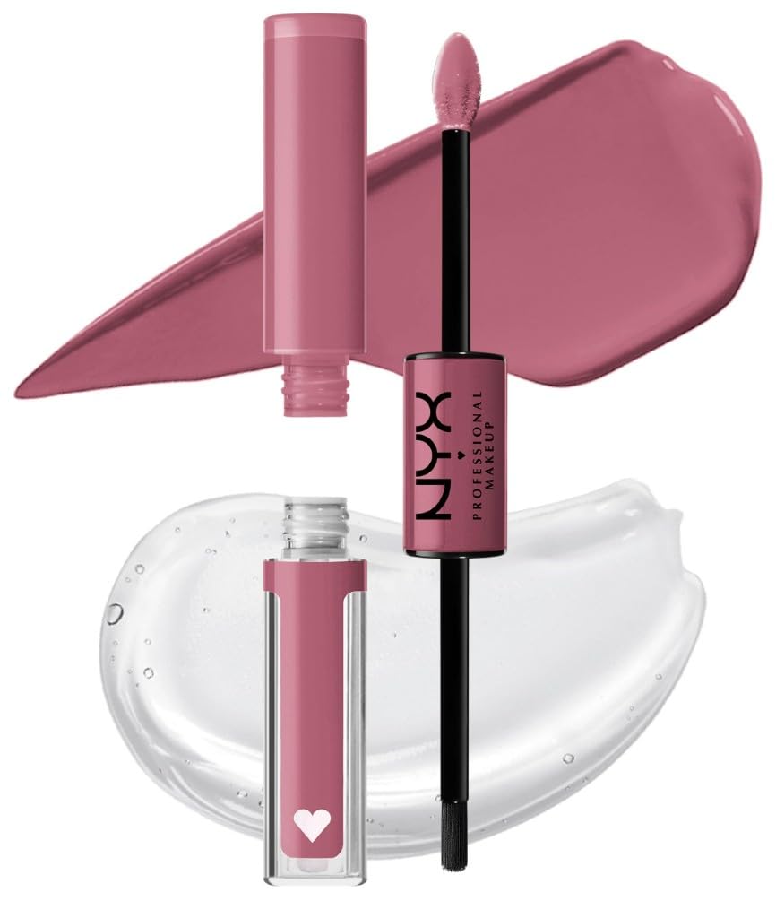 NYX Professional Makeup Lip Gloss, High Pigment, Long Lasting Lip Shine, No Transfer, Shine Loud, Never Basic