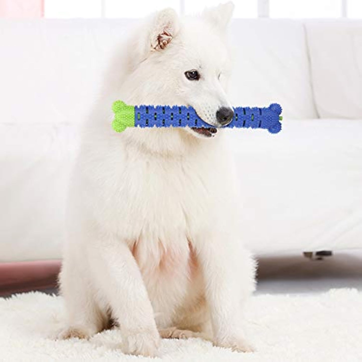 TUGME Blue Green Pet Molar Tooth Cleaner Brushing Stick Cleaning Supplies Toothbrush Toys For DogsDog Cleaning