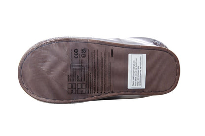 Womens Slipper Memory Foam Fluffy Slip-on House Suede Fur Lined/Anti-Skid Sole, Indoor & Outdoor