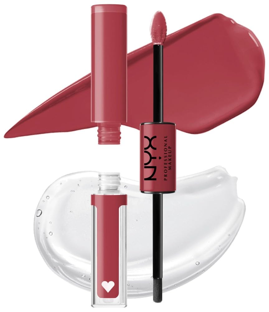 NYX Professional Makeup Lip Gloss, High Pigment, Long Lasting Lip Shine, No Transfer, Shine Loud, Never Basic