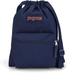 JANSPORT DRAWSACK Small Backpack, Navy (Blue)