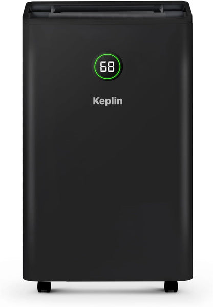 Keplin 20L Dehumidifier with HEPA Filter for Air Purification, Sleep & Laundry Mode -24 Hour Timer & Digital Display for Home, Bedroom, Bathroom, Garage &Basement- Eliminates Mould & Condensation-440W