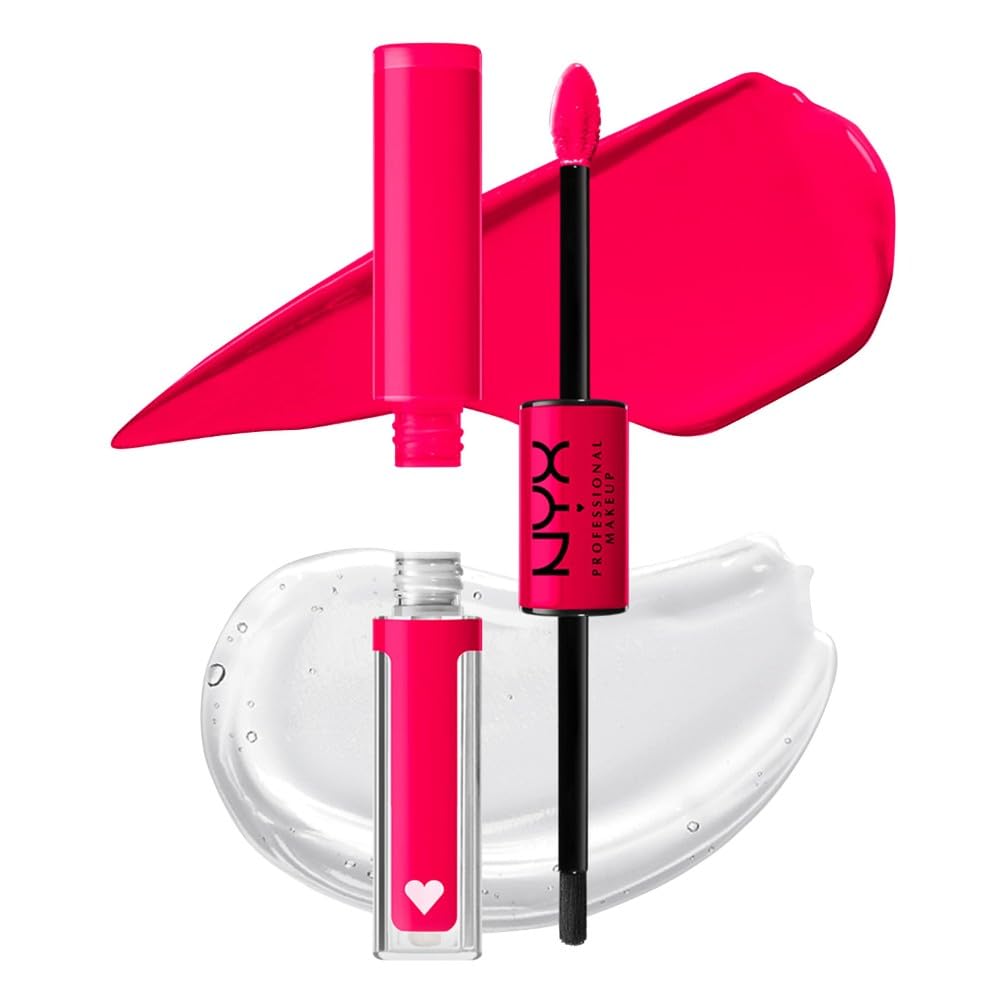 NYX Professional Makeup Lip Gloss, High Pigment, Long Lasting Lip Shine, No Transfer, Shine Loud, Never Basic