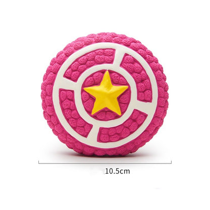 TUGME Rugby Tennis Dog Bite Sounding Ball Pet Toy