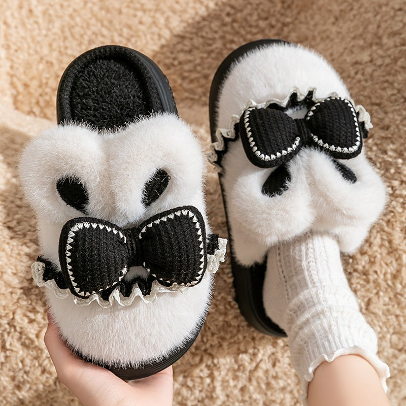 Indoor Warm Non-slip Cute Couples Cotton Shoes