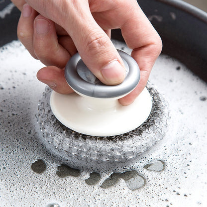 Stainless Steel Wool Scrubber, Scrubbing Scouring Pad, Steel Wool Scrubber For Kitchens, Bathroom And Kitchen Pots, Pans, Sink