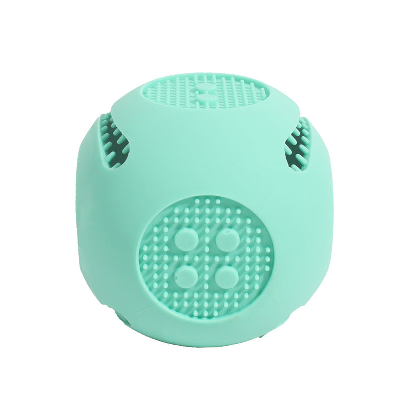 TUGME Pet Dog Toy Ball Cat Toy Outdoor Bite-resistant Puzzle Anti-choking Molar Cleaning Food-grade Silicone Leaking Food Ball
