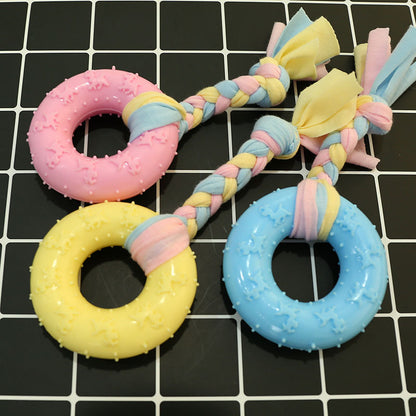 TUGME Non-toxic Pet Dog Puppy Training Toy Chew Rubber Toys