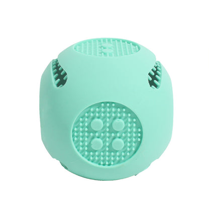 Pet Supplies Dog Food Leakage Silicone Toys