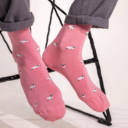 Sheep Bamboo Socks (Comfort Cuff)