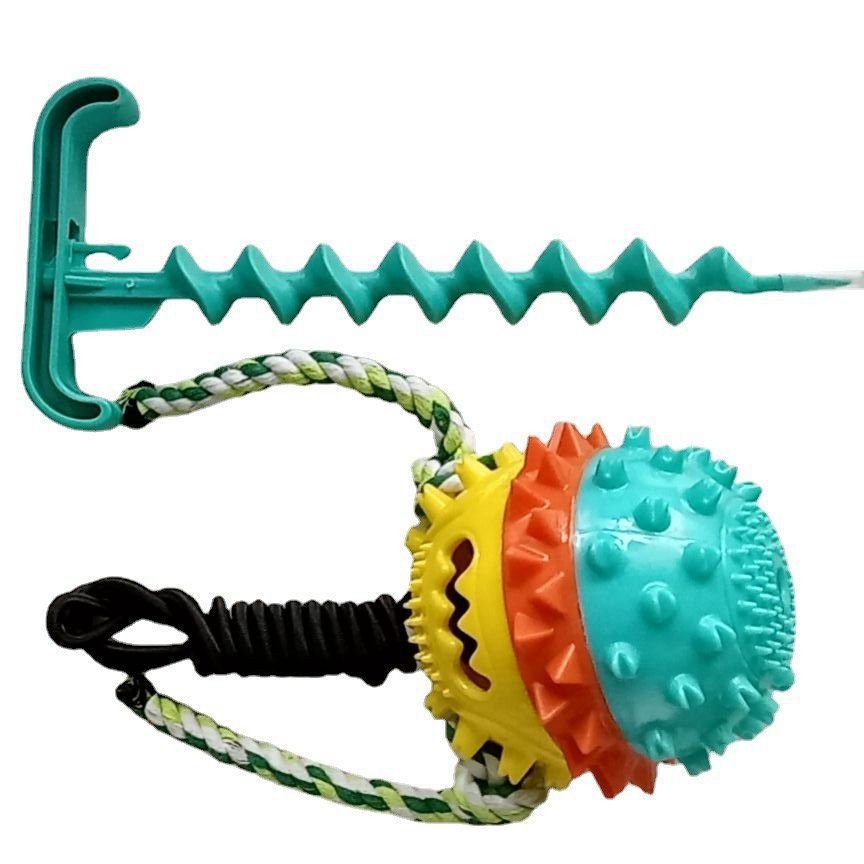 TUGME Pet Trainer Dog Toy Outdoor Rope Ball