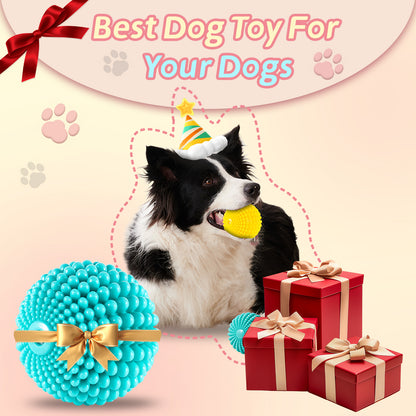 TUGME Sugar Squeaky Dog Toys Aggressive Chew Large Medium Dogs  Unbreakable Tough