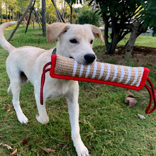 TUGME 30cm Molar Coarse Hemp Biting Stick, Bite-resistant Training Dog Stick, Dog Biting Stick, Dog Playing