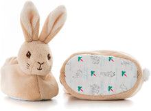 Official Peter Rabbit Baby Booties - Newborn Crib Shoes for Boys and Girls - Unisex Baby Slippers by Rainbow Designs