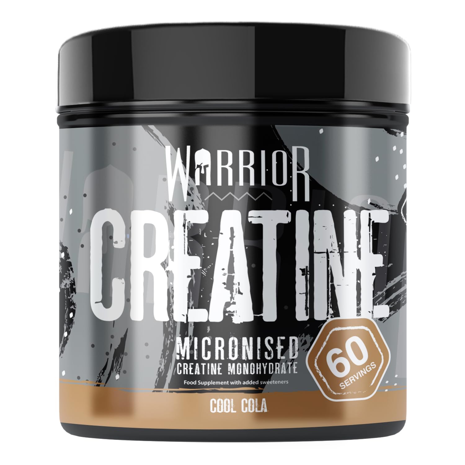 Warrior Creatine Monohydrate Powder – Micronised for Easy Mixing and Consumption – Proven to Improve Physical Performance / Recovery, 5g Servings (Unflavoured, 300g)