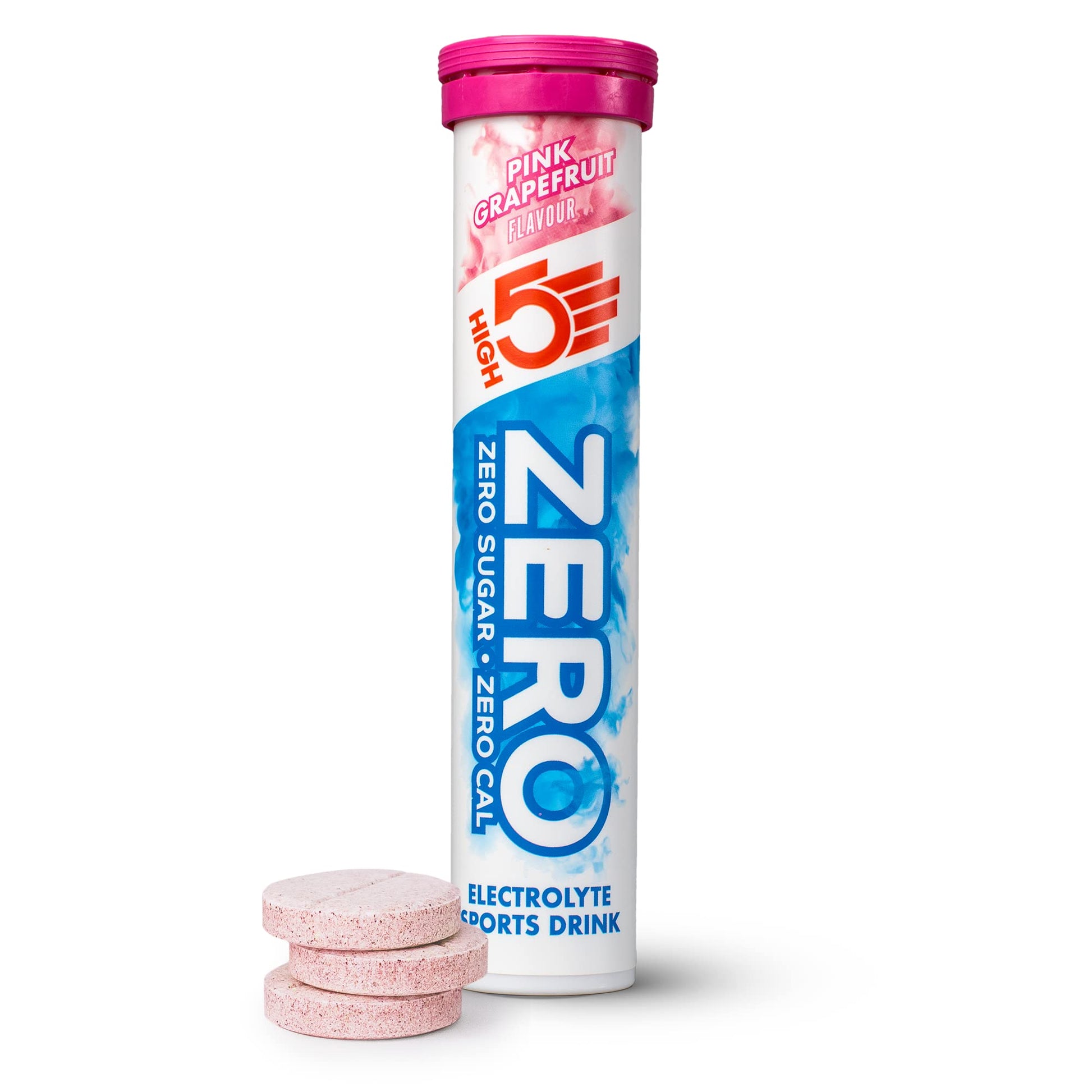 HIGH5 ZERO Electrolyte Tablet - Hydration Tablets Enhanced with Vitamin C - 0 Calories & Sugar Free - Boost Hydration, Performance & Wellness - Berry, 20 Tablets (20x, Pack of 1)