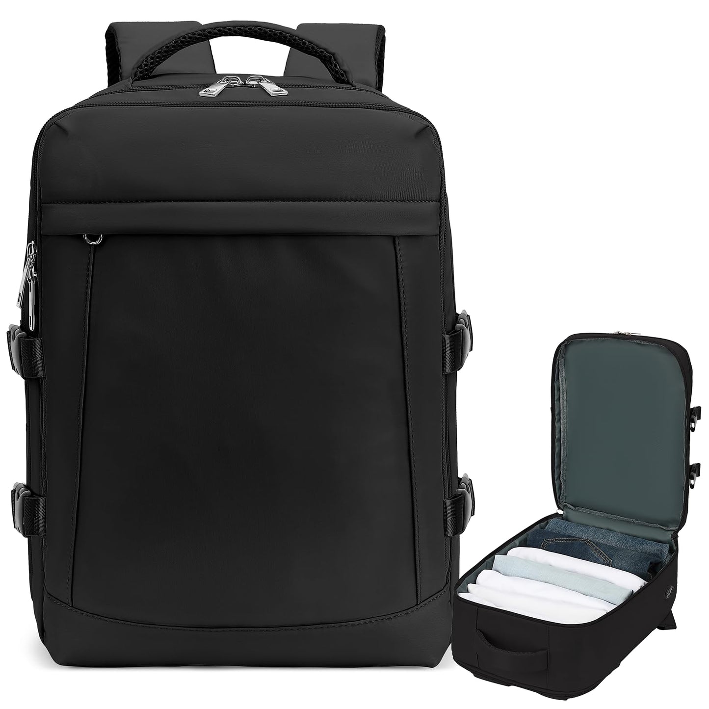 for Ryanair Cabin Bags 40x30x20, for Easyjet Cabin Bag 45x36x20, Underseat Travel Backpack 40x20x25 Cabin Size for Airplane, Carry-ons Hand Luggage Bag 55 x 40 x 20 for Men and Women