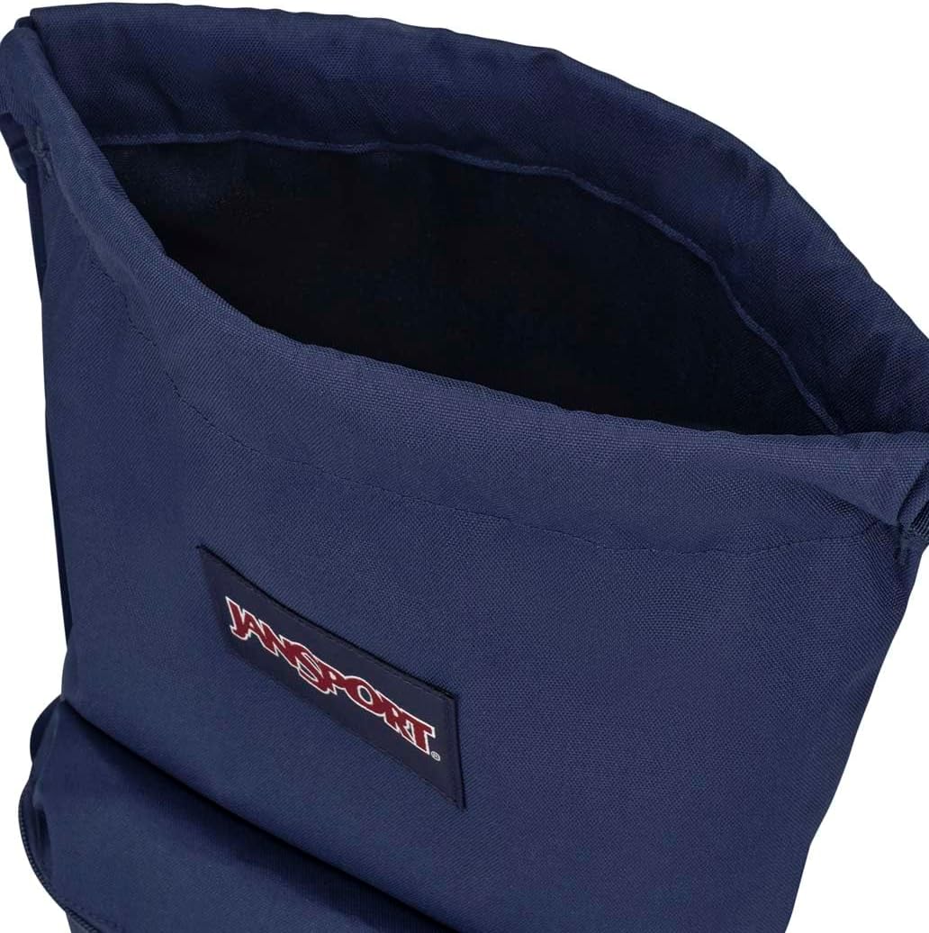 JANSPORT DRAWSACK Small Backpack, Navy (Blue)
