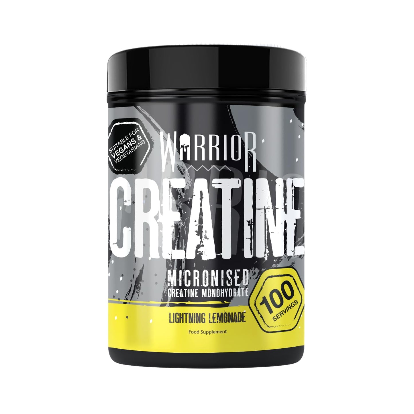 Warrior Creatine Monohydrate Powder – Micronised for Easy Mixing and Consumption – Proven to Improve Physical Performance / Recovery, 5g Servings (Unflavoured, 300g)
