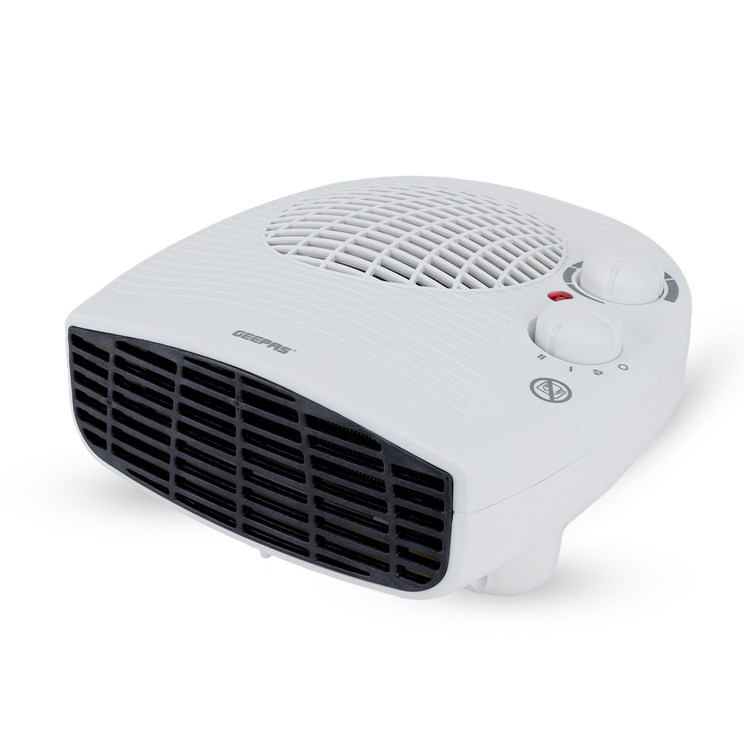 GEEPAS Portable Fan Heater 2000W | Low Running Cost with 2 Heat Settings 1000-2000W Safety Tip-Over Switch & Overheat Protection | Energy Efficient Heater with Cooling/Warm/Hot Mode | 2 Year Warranty