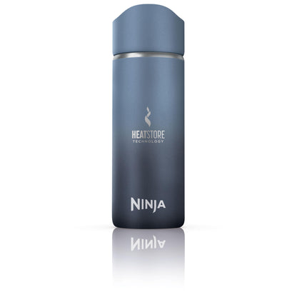 Ninja Thirsti Water Bottle and Flask 709 ML With Leak-Proof Lid, Designed For Carbonated, Hot & Cold Drinks, Ideal For Travel & Sports, Triple Insulated, Stainless Steel Bottle, Black, DW2401EUUKBK