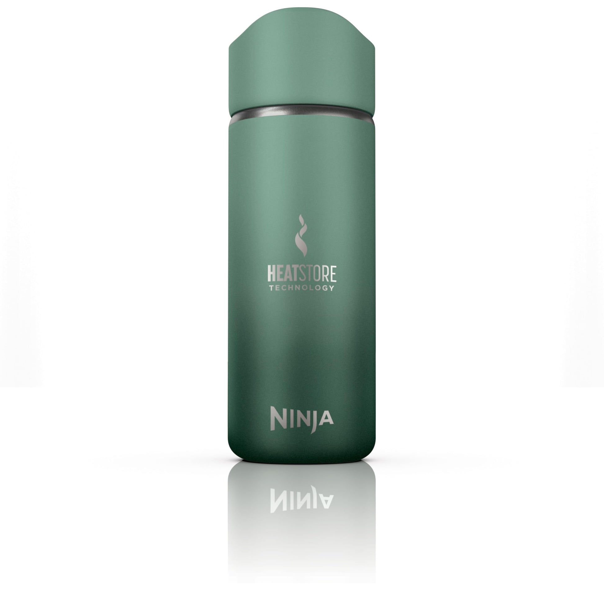 Ninja Thirsti Water Bottle and Flask 709 ML With Leak-Proof Lid, Designed For Carbonated, Hot & Cold Drinks, Ideal For Travel & Sports, Triple Insulated, Stainless Steel Bottle, Black, DW2401EUUKBK