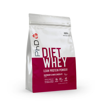 PhD Nutrition Diet Whey Low Calorie Protein Powder, Low Carb, High Protein Lean Matrix, Chocolate Peanut Butter Protein Powder, High Protein, 40 Servings Per 1 kg Bag