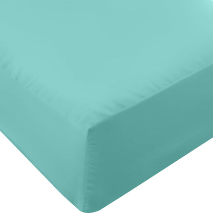 Utopia Bedding Fitted Sheet Double, White - Deep Pocket 14 inch (35 cm) - Easy Care - OEKO-TEX Certified - Soft Brushed Microfibre Fabric - Shrinkage and Fade Resistant - Bottom Sheet