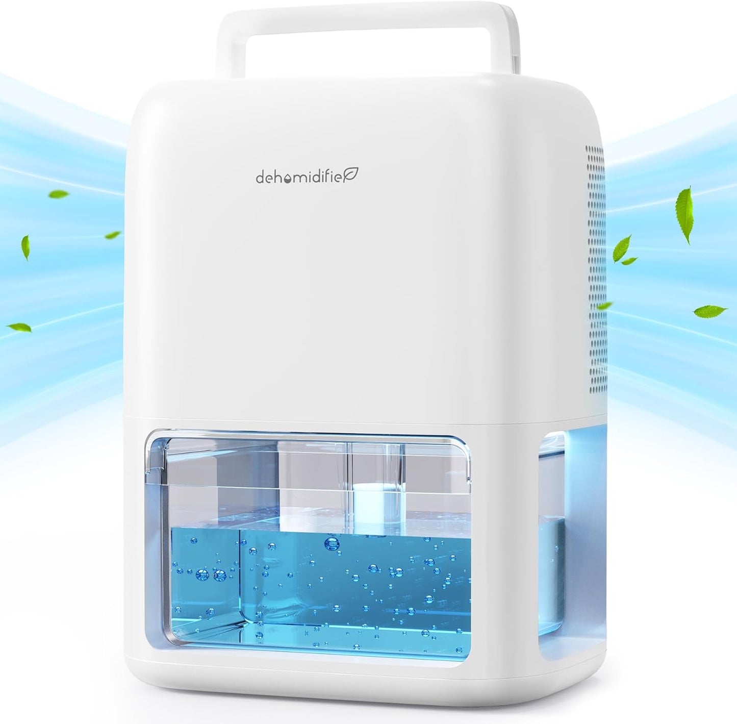 Small Dehumidifiers for Home, 1800ml Dehumidifier Dual Semiconductor, Auto Shut Off & Timer, Portable and Ultra Quiet, Dehumidifiers for Drying Clothes, Bedroom, Bathroom, Wardrobe