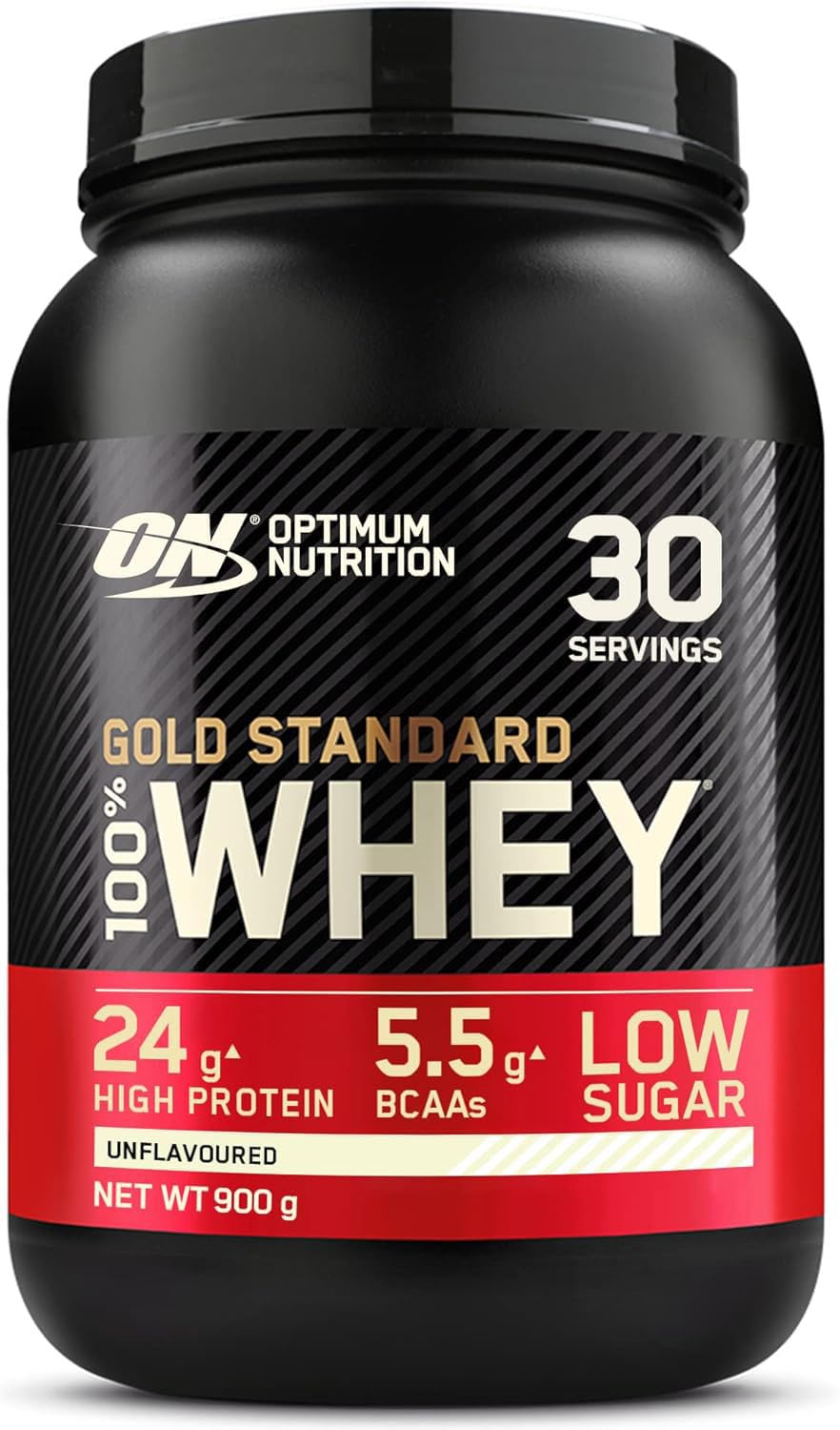 Optimum Nutrition Gold Standard Whey Protein, Muscle Building Powder with Naturally Occurring Glutamine and Amino Acids, Double Rich Chocolate, 29 Servings, 899 g, Packaging May Vary