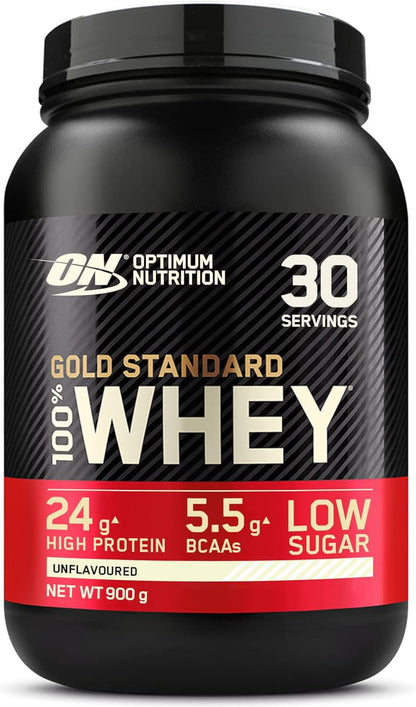 Optimum Nutrition Gold Standard Whey Protein, Muscle Building Powder with Naturally Occurring Glutamine and Amino Acids, Double Rich Chocolate, 29 Servings, 899 g, Packaging May Vary