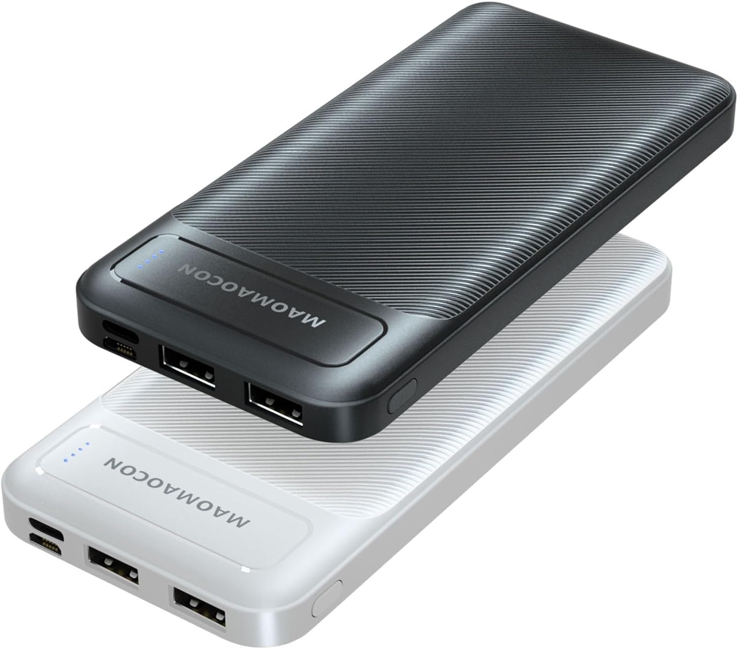 MAOMAOCON 2 Pack Power Bank 10600mAh powerbank Fast Charging PD20W USB C PowerBank Portable Charger Output and Input for Smartphones, Tablets and more