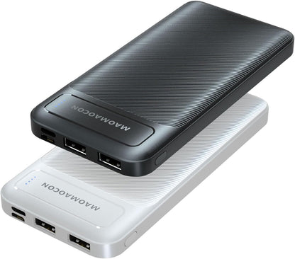 MAOMAOCON 2 Pack Power Bank 10600mAh powerbank Fast Charging PD20W USB C PowerBank Portable Charger Output and Input for Smartphones, Tablets and more