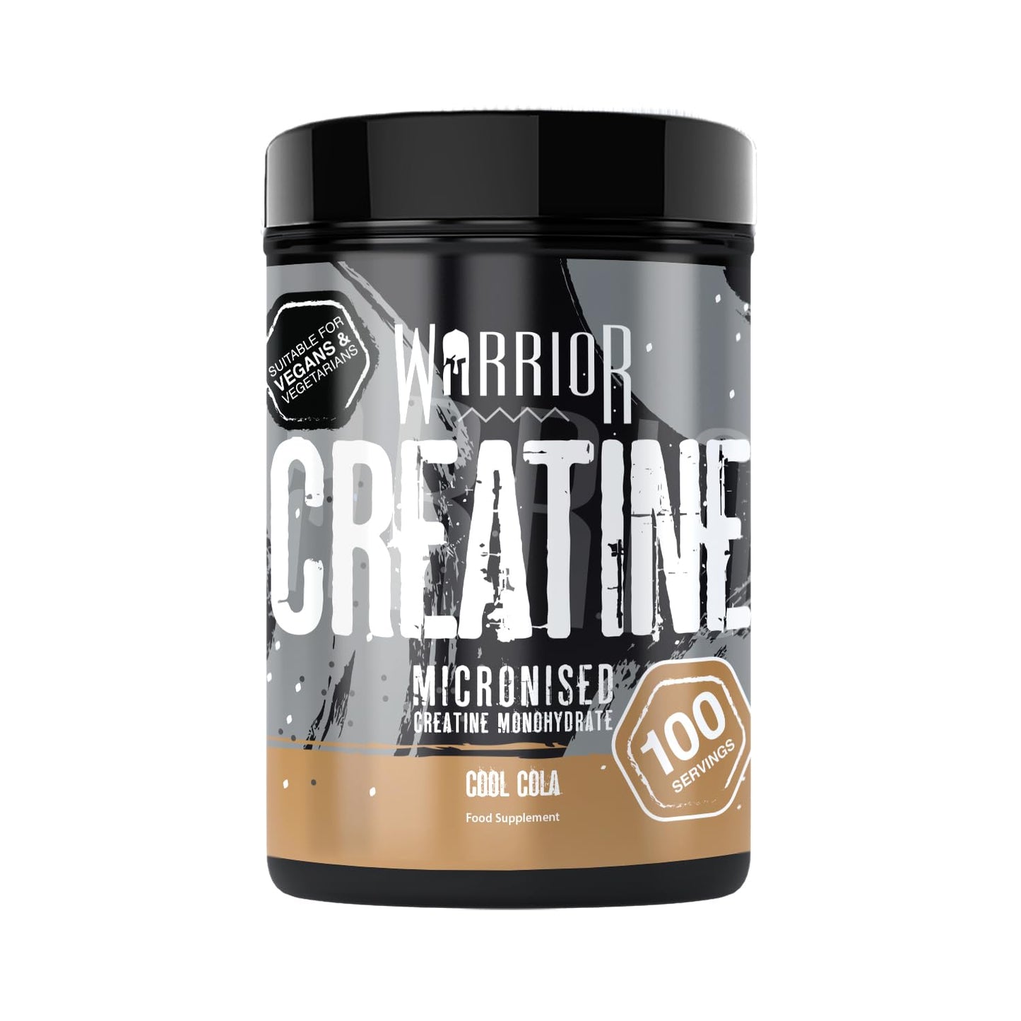 Warrior Creatine Monohydrate Powder – Micronised for Easy Mixing and Consumption – Proven to Improve Physical Performance / Recovery, 5g Servings (Unflavoured, 300g)