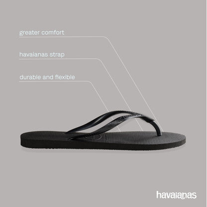 Havaianas - Slim, Stylish, Durable and Versatile Flip-Flops, with Textured Sole for Grip and Support, Women