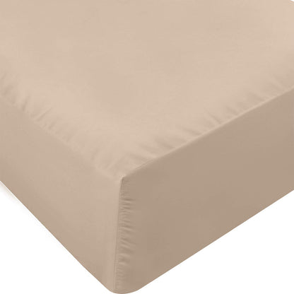 Utopia Bedding Fitted Sheet Double, White - Deep Pocket 14 inch (35 cm) - Easy Care - OEKO-TEX Certified - Soft Brushed Microfibre Fabric - Shrinkage and Fade Resistant - Bottom Sheet
