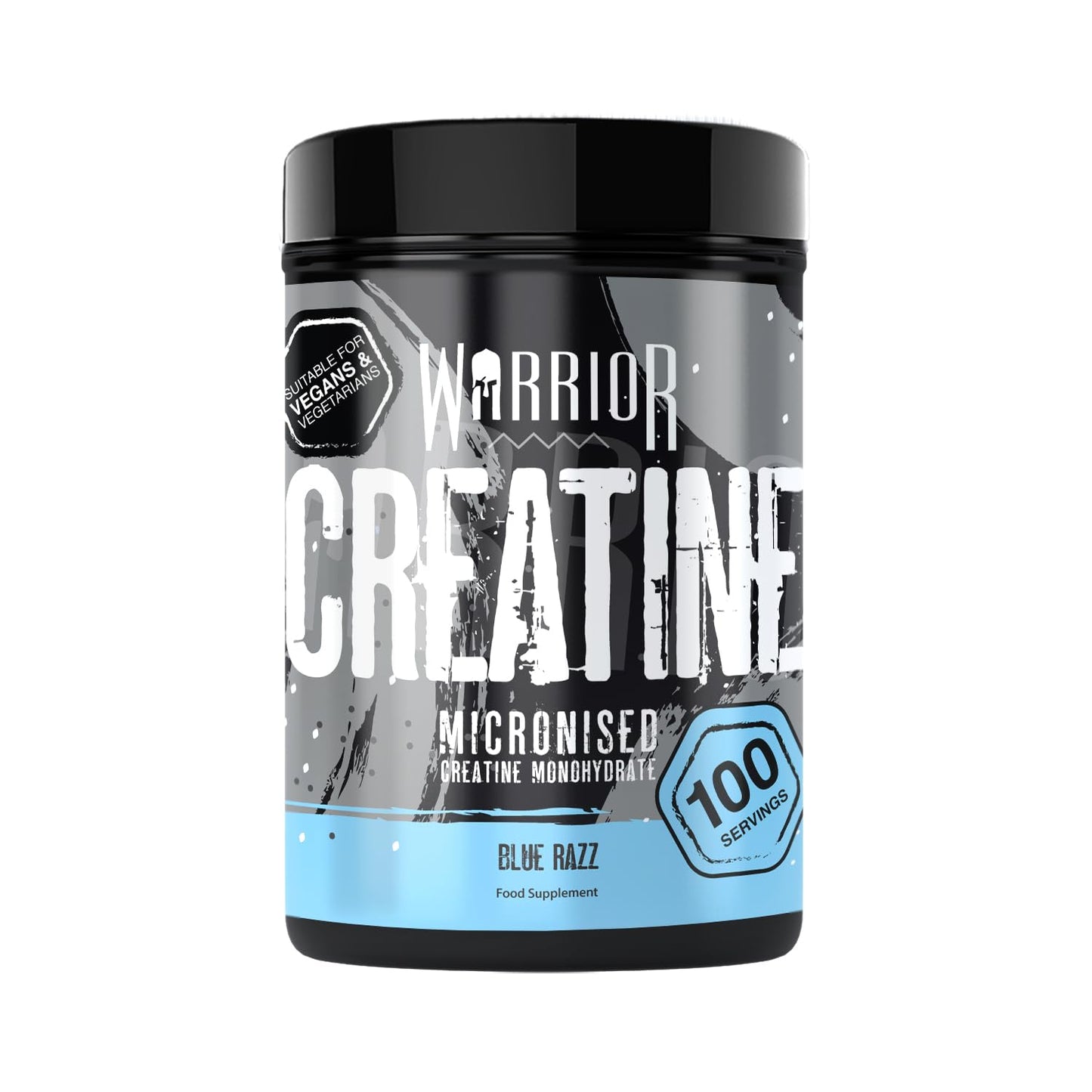 Warrior Creatine Monohydrate Powder – Micronised for Easy Mixing and Consumption – Proven to Improve Physical Performance / Recovery, 5g Servings (Unflavoured, 300g)