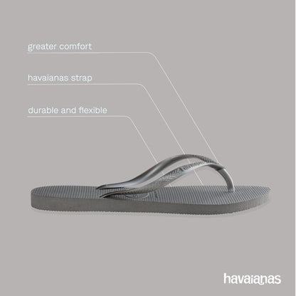 Havaianas - Slim, Stylish, Durable and Versatile Flip-Flops, with Textured Sole for Grip and Support, Women