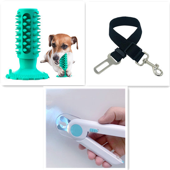 TUGME Teeth Cleaning Dog Toothbrush Sucker Molar Stick Dog Bite Toy