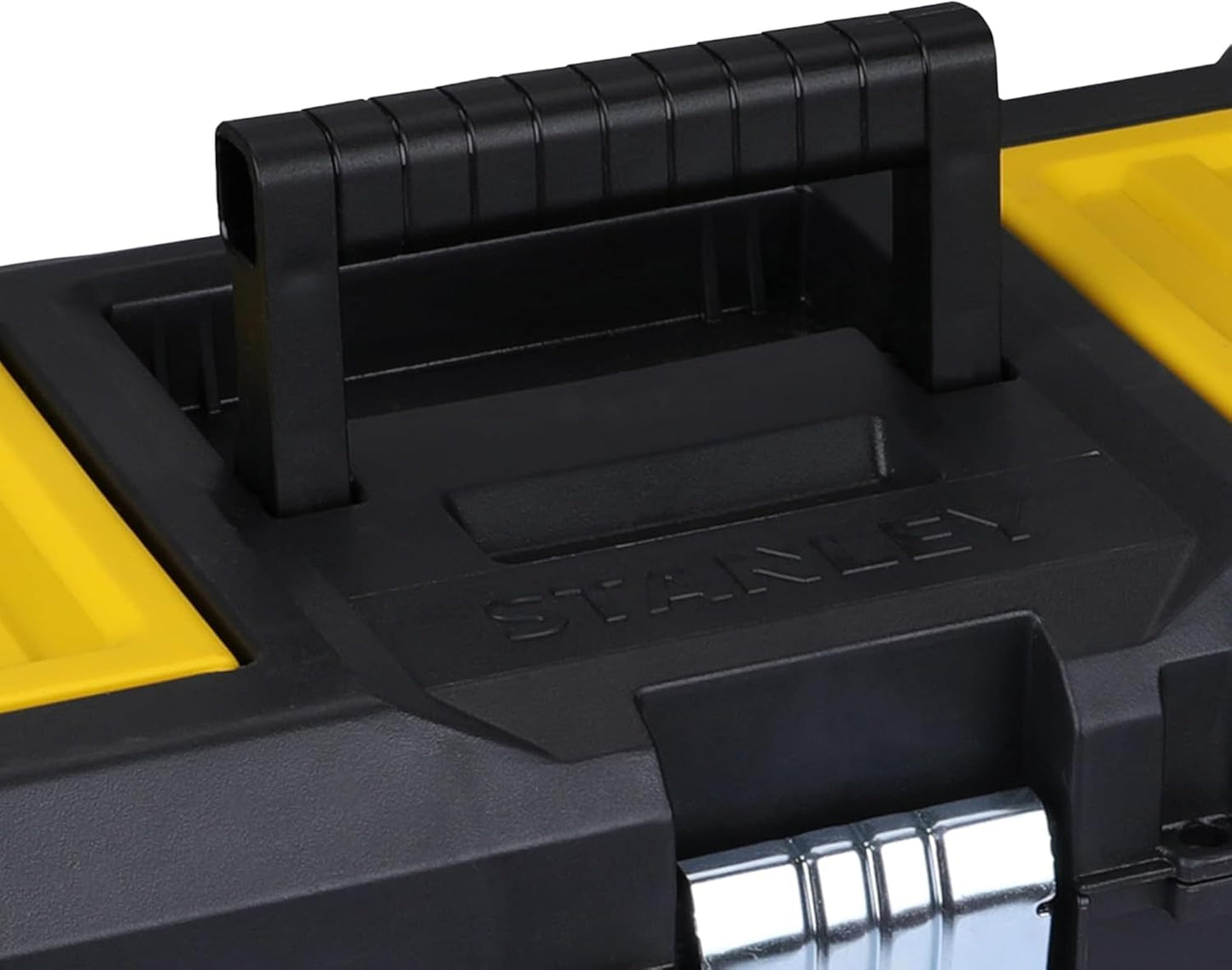 STANLEY Essential Tool Box (16in), Durable Storage Solution with Removable Tote Tray and Organisers, for Parts and Tools Storage, STST1-75518