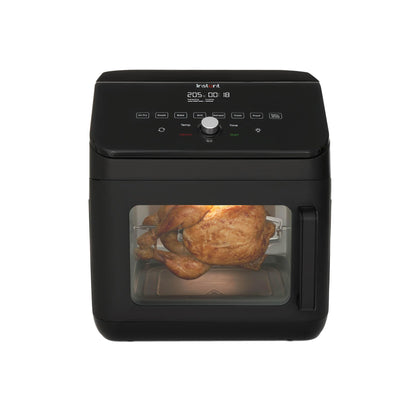 Instant Vortex Digital Single Drawer Air Fryer with Easy to Use 4 Smart Programmes - Air Fry, Bake, Roast and Reheat Capacity, Non-Stick and Dishwasher Safe Basket, Black - 5.7 Litre, 1700W