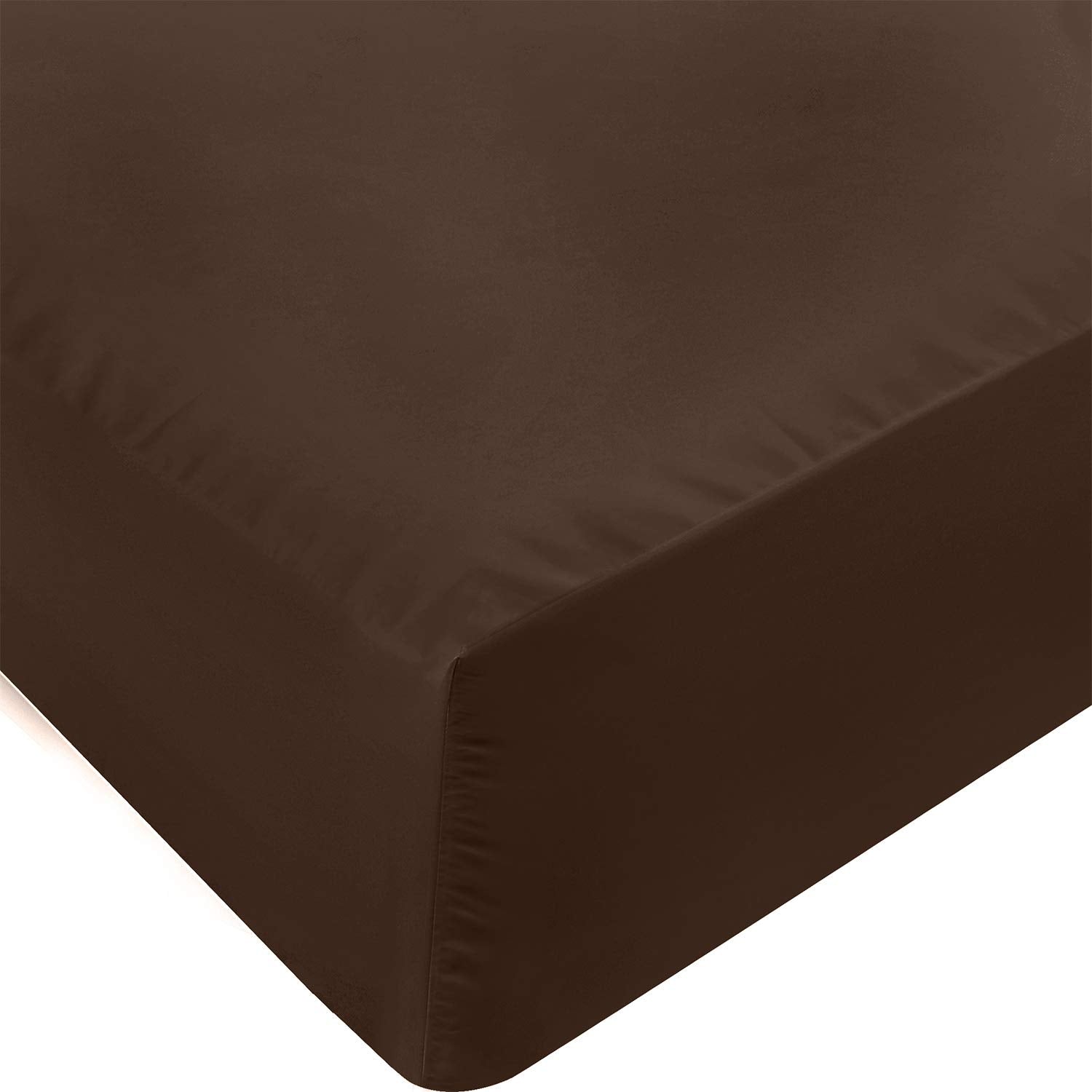 Utopia Bedding Fitted Sheet Double, White - Deep Pocket 14 inch (35 cm) - Easy Care - OEKO-TEX Certified - Soft Brushed Microfibre Fabric - Shrinkage and Fade Resistant - Bottom Sheet