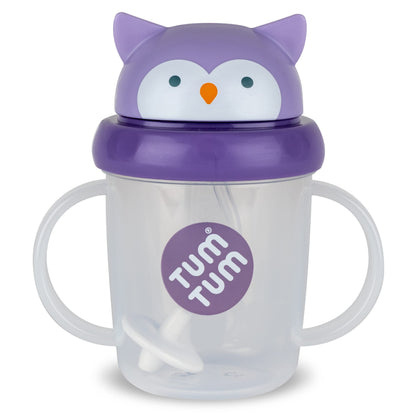 TUM TUM Tippy Up Free Flow Sippy Cup (No Valve), Sippy Cup for Toddlers, 200ml, BPA Free (Kev Koala S3)