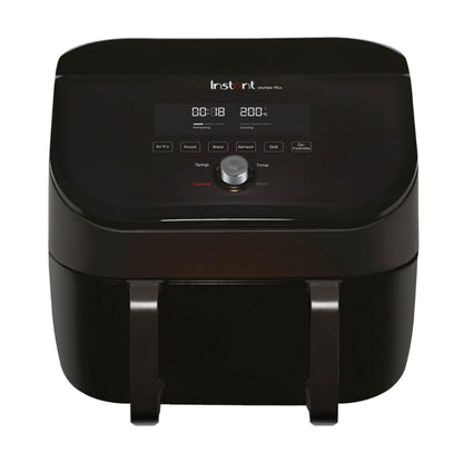 Instant Vortex Digital Single Drawer Air Fryer with Easy to Use 4 Smart Programmes - Air Fry, Bake, Roast and Reheat Capacity, Non-Stick and Dishwasher Safe Basket, Black - 5.7 Litre, 1700W