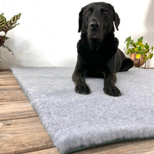 Traditional Grey High-Grade Vet Bedding 30mm Cut in Squares & Rolls. THICK WHELPING FLEECE DOG PUPPY PRO BED Size: 75cm x 51cm