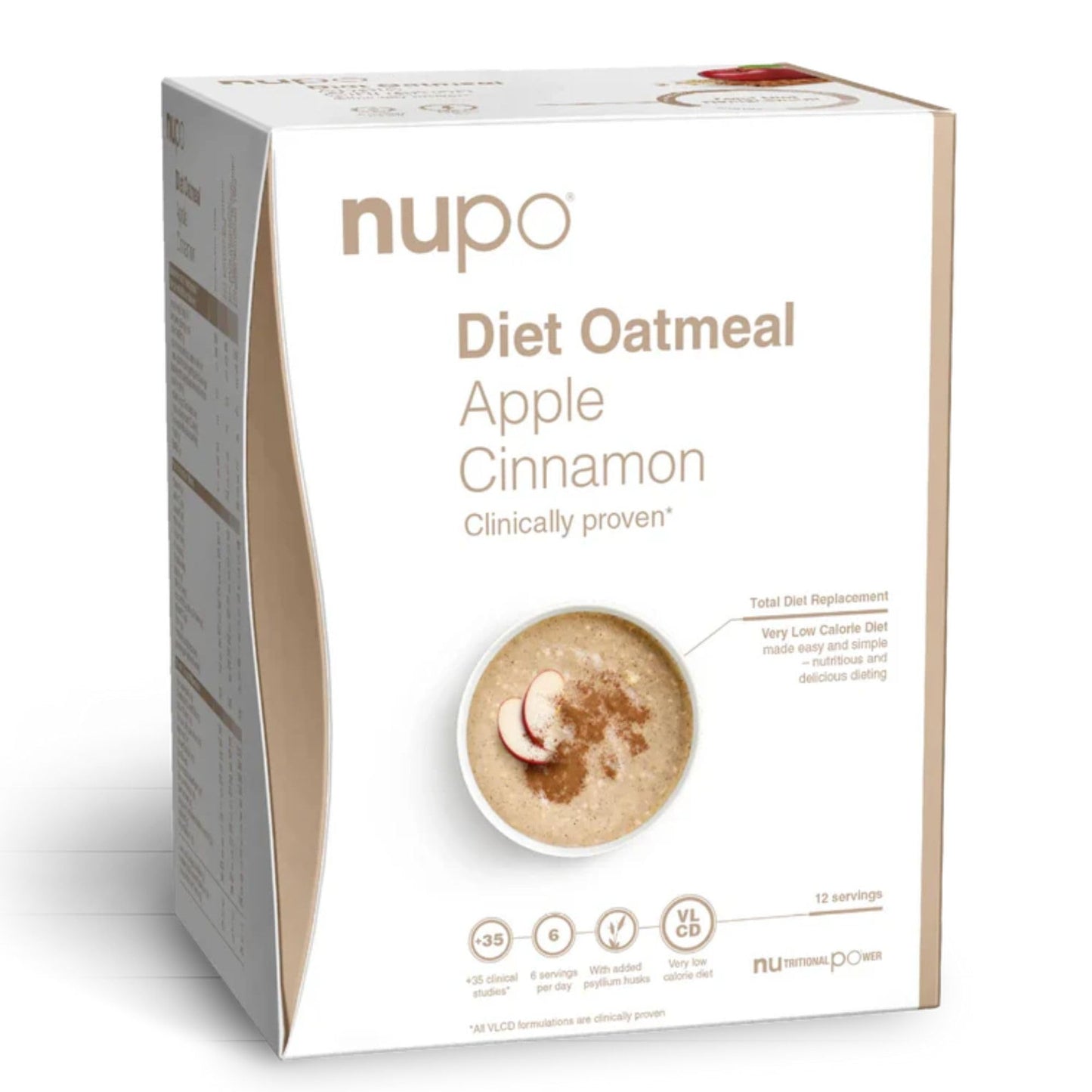 NUPO Diet Shakes for Weight Loss for Women & Men (12 Servings) | Tasty Meal Replacement Drinks | Clinically Proven Food Replacement Shakes for Weight Management I Very Low-Calorie Diet, GMO Free