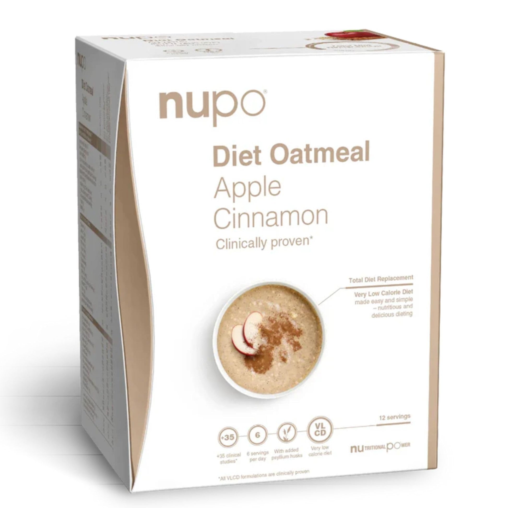 NUPO Diet Shakes for Weight Loss for Women & Men (12 Servings) | Tasty Meal Replacement Drinks | Clinically Proven Food Replacement Shakes for Weight Management I Very Low-Calorie Diet, GMO Free
