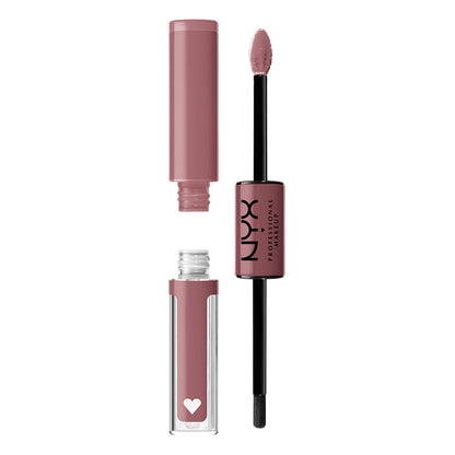 NYX Professional Makeup Lip Gloss, High Pigment, Long Lasting Lip Shine, No Transfer, Shine Loud, Never Basic