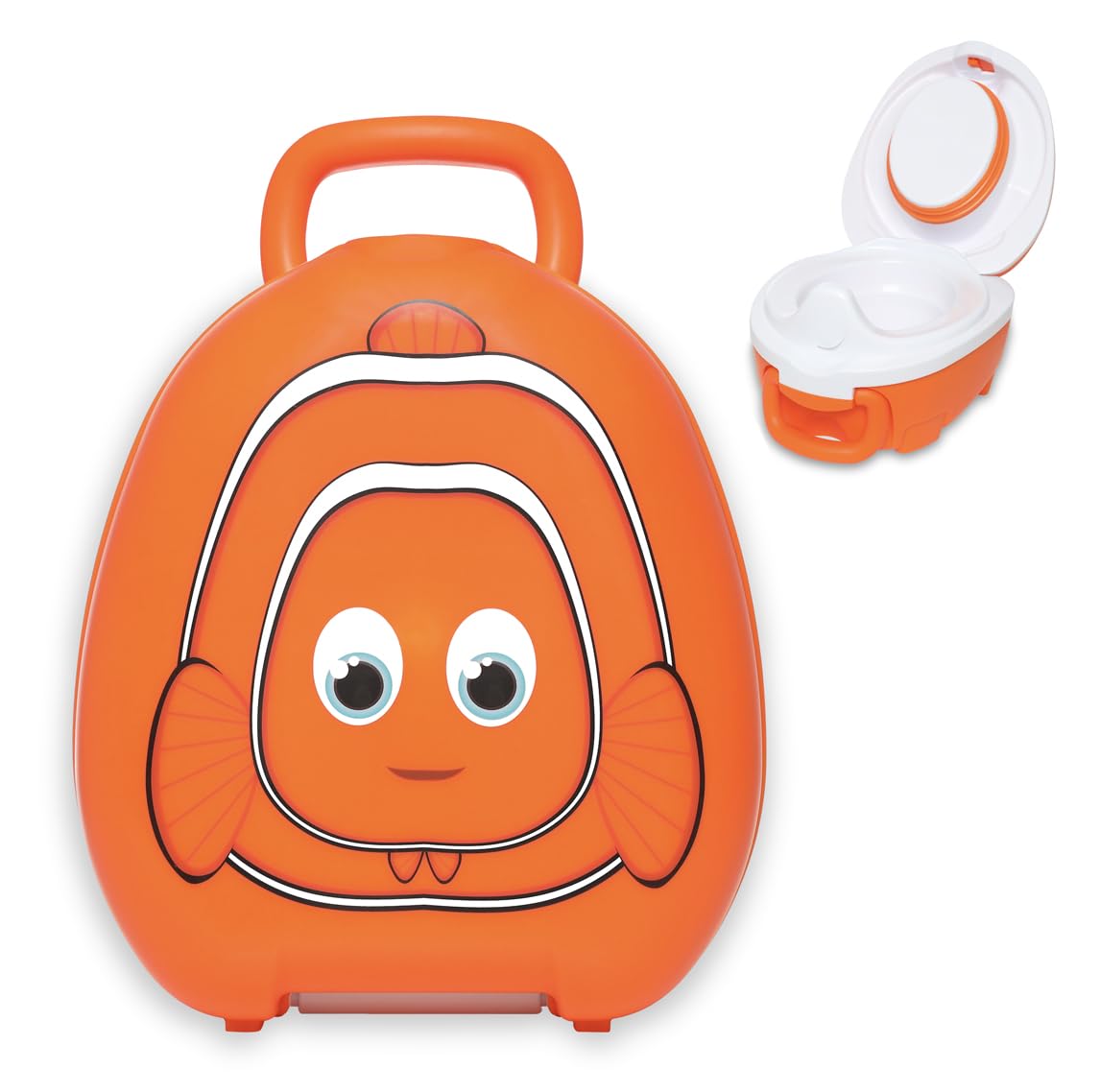 My Carry Potty - Penguin Travel Potty, Award-Winning Portable Toddler Toilet Seat for Kids to Take Everywhere